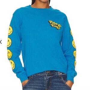 Revolve Be Happy Long Sleeve Tee